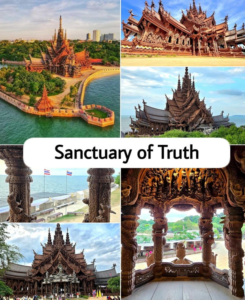 Ảnh các điểm du lịch tại Pattaya Sanctuary of Truth