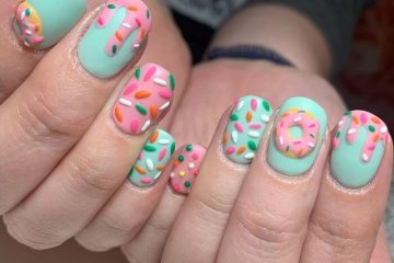 ảnh nail kem chảy
