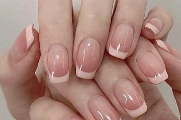 ảnh nail móng vuông siêu xinh