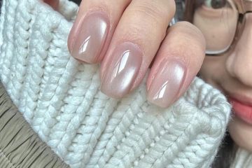 ảnh nail nhũ siêu xinh