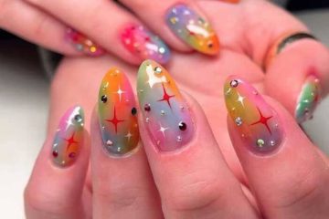ảnh nail ombre xinh yêu