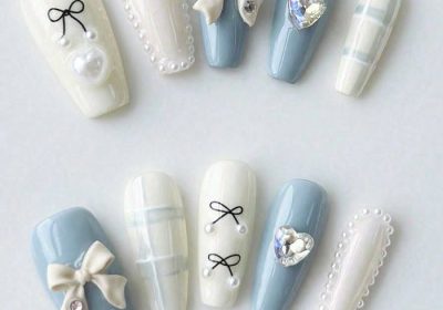 ảnh nail tiểu thư cực cute