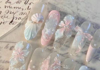 ảnh nail tiểu thư cực xinh