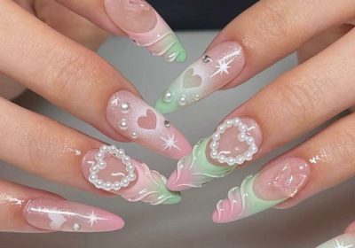 ảnh nail tiểu thư cute nhất