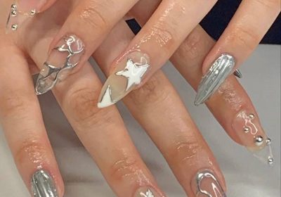ảnh nail tiểu thư đẹp