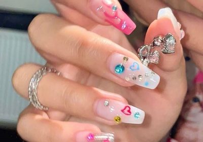 ảnh nail tiểu thư siêu sang chảnh