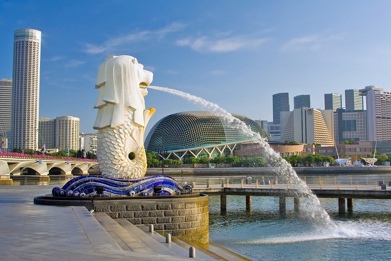 Ảnh các điểm du lịch nổi tiếng tại Singapore Marina Bay Sands SkyPark