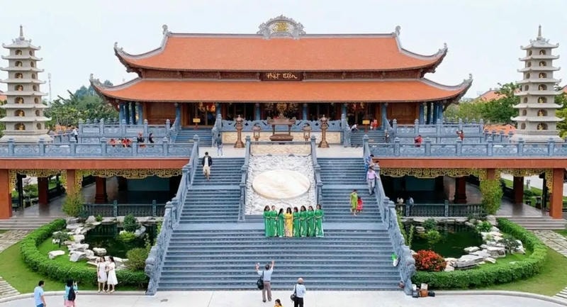 ảnh các điểm du lịch tại bắc giang chùa vĩnh nghiêm