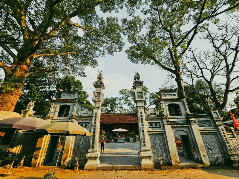 ảnh các điểm du lịch tại bắc giang đền Cậu Bé Lệch