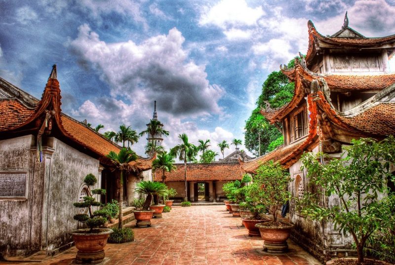 ảnh các điểm du lịch tại bắc ninh chùa tháp bút