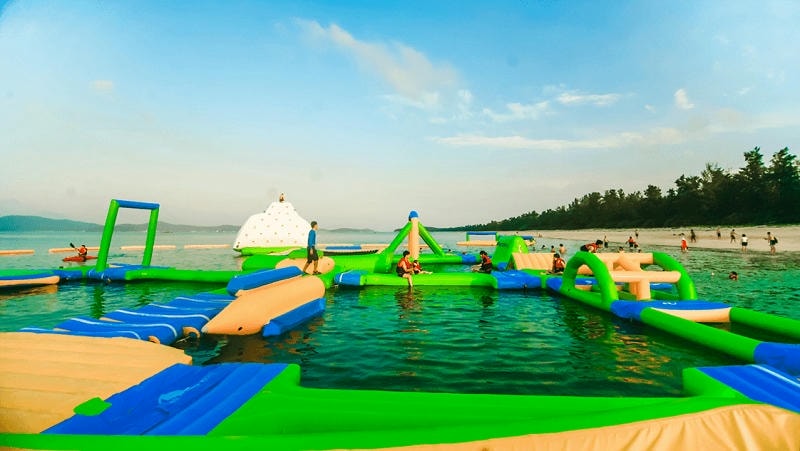 Ảnh các địa điểm du lịch tại cô tô Công viên nước Cô Tô Park