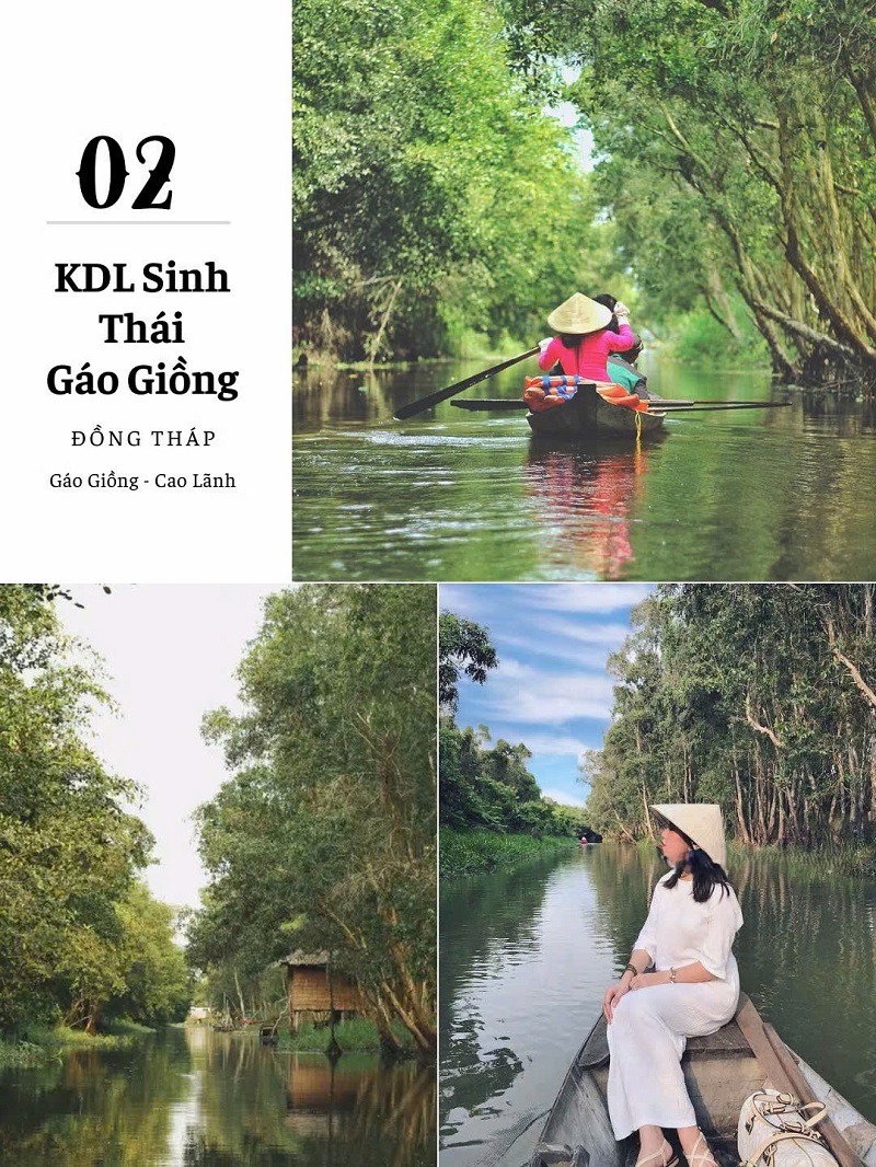 ảnh các điểm du lịch tại đồng tháp thái gáo giồng