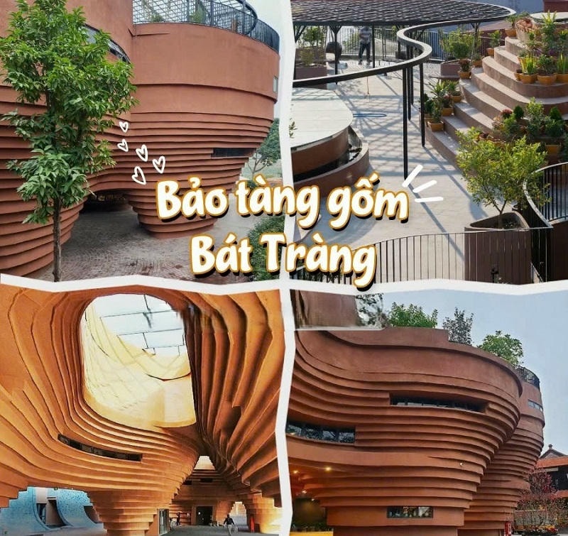 ảnh các địa điểm du lịch tại hà nội Bảo tàng gốm Bát Tràng