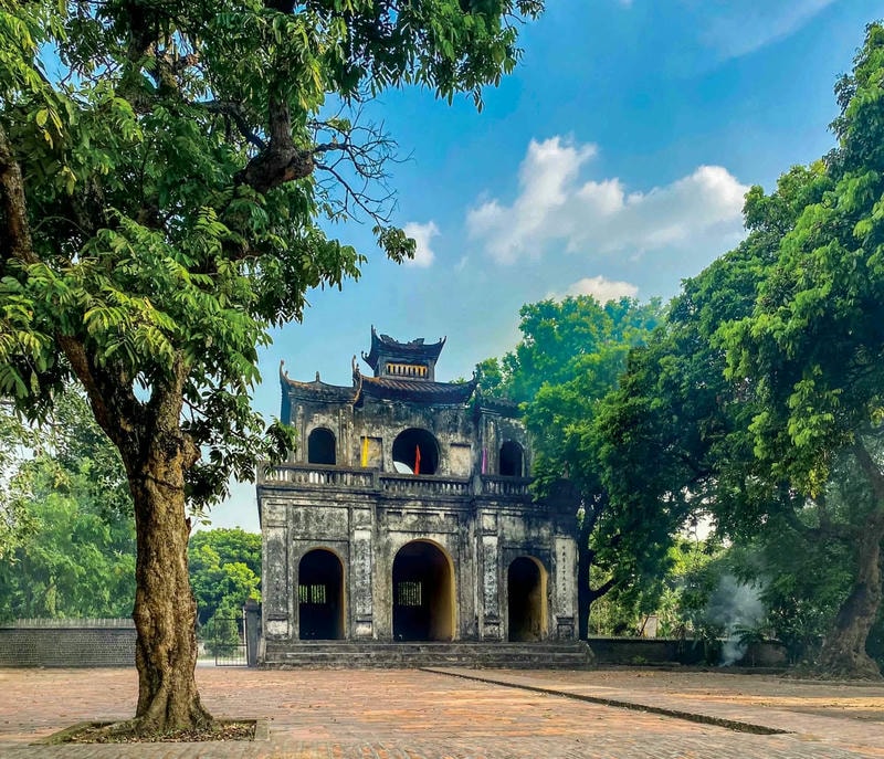ảnh các điểm du lịch tại hưng yên văn miếu xích đằng