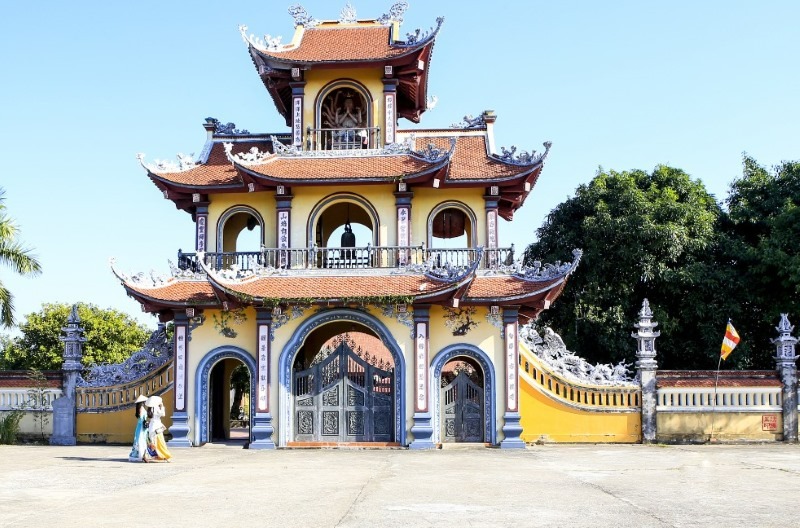 ảnh các điểm du lịch tại móng cái chùa nam thọ