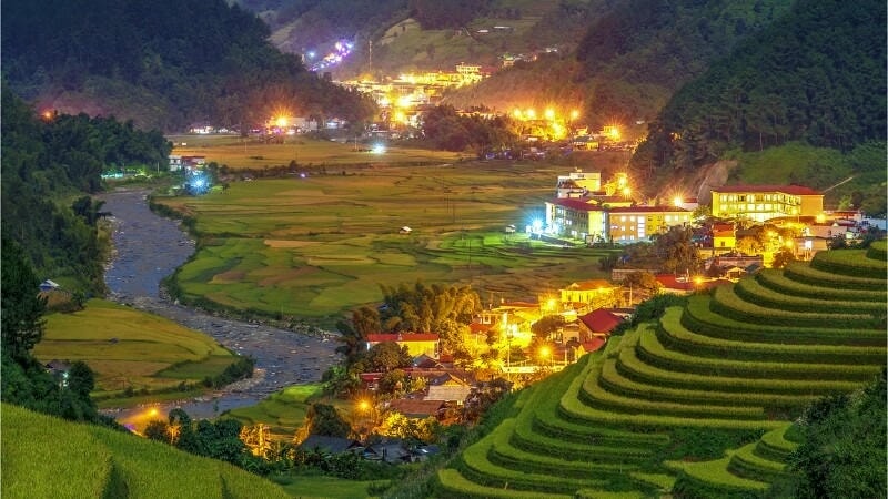 Ảnh các địa điểm du lịch tại mù cang chải Tú Lệ