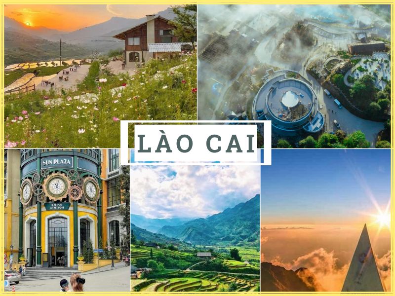 Ảnh các địa điểm du lịch tại miền Bắc Lào Cai