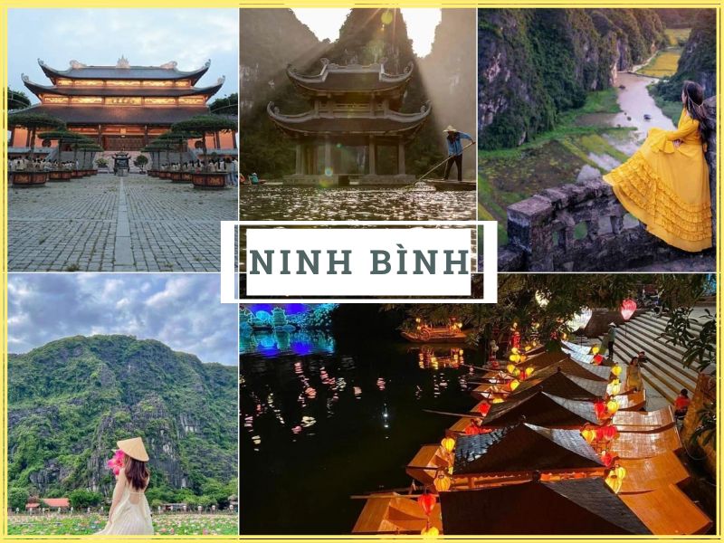 Ảnh các địa điểm du lịch tại miền Bắc Ninh Bình