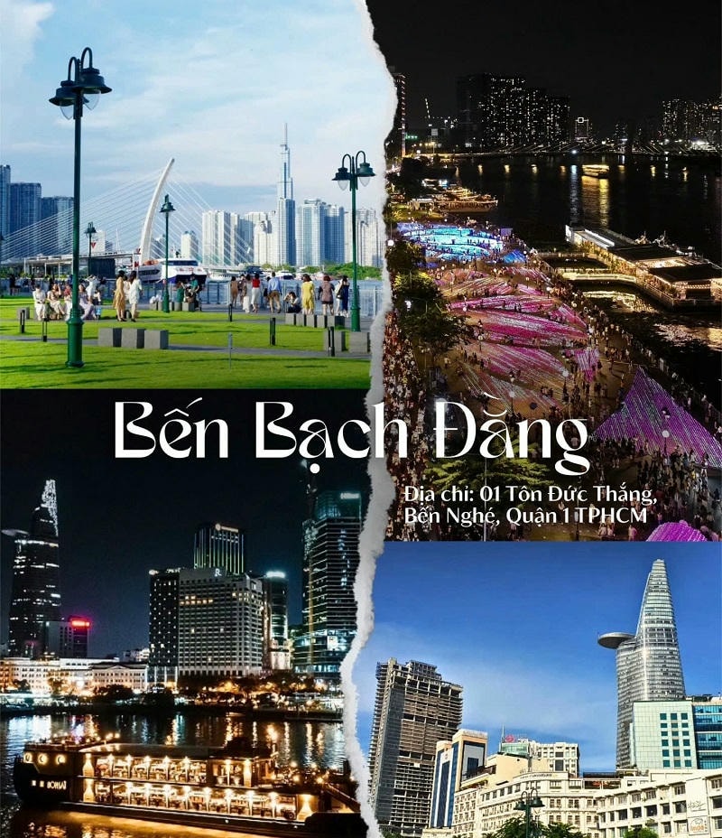 địa điểm du lịch tại miền nam bến bạch đàng thành phố hồ chí minh