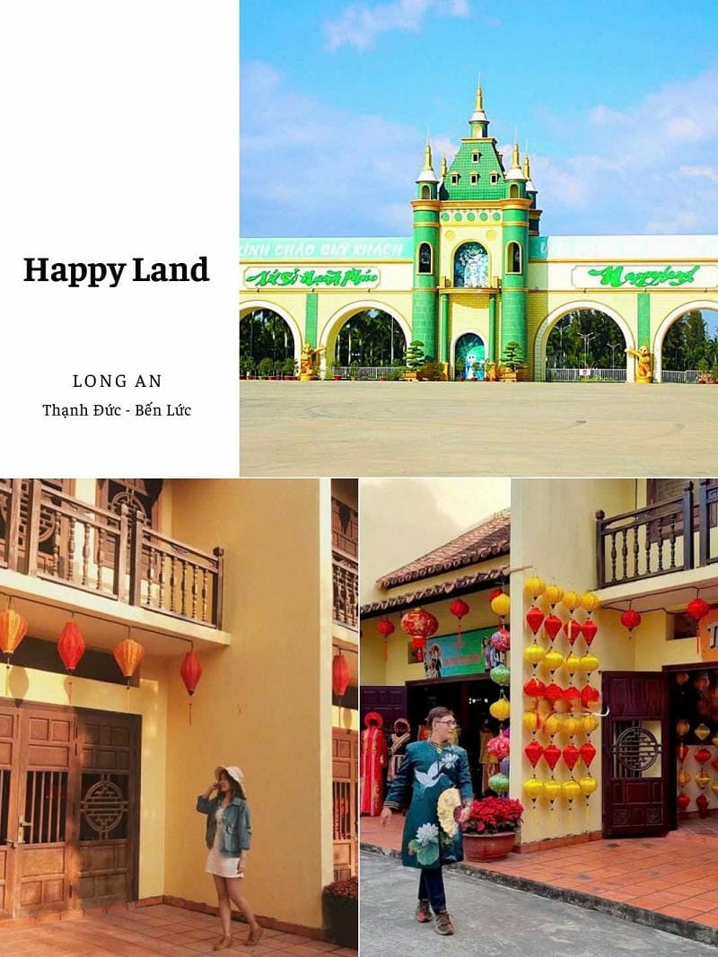 ảnh địa điểm du lịch tại miền tây happyland long an