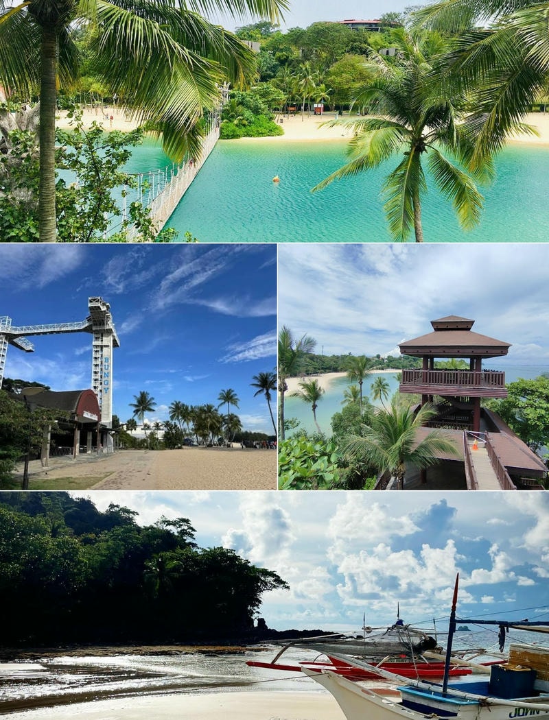Ảnh các điểm du lịch nổi tiếng tại Singapore Palawan Beach
