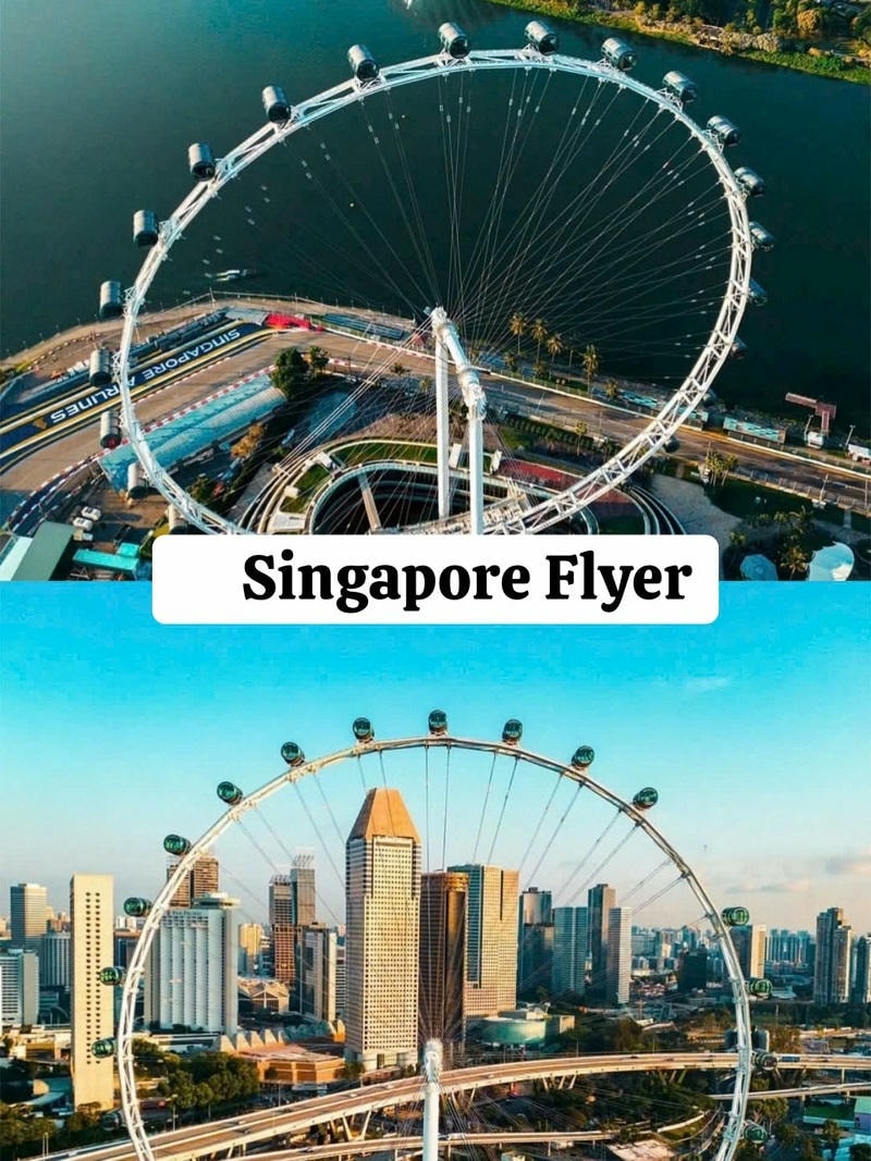 Ảnh các điểm du lịch nổi tiếng tại Singapore Singapore Flyer