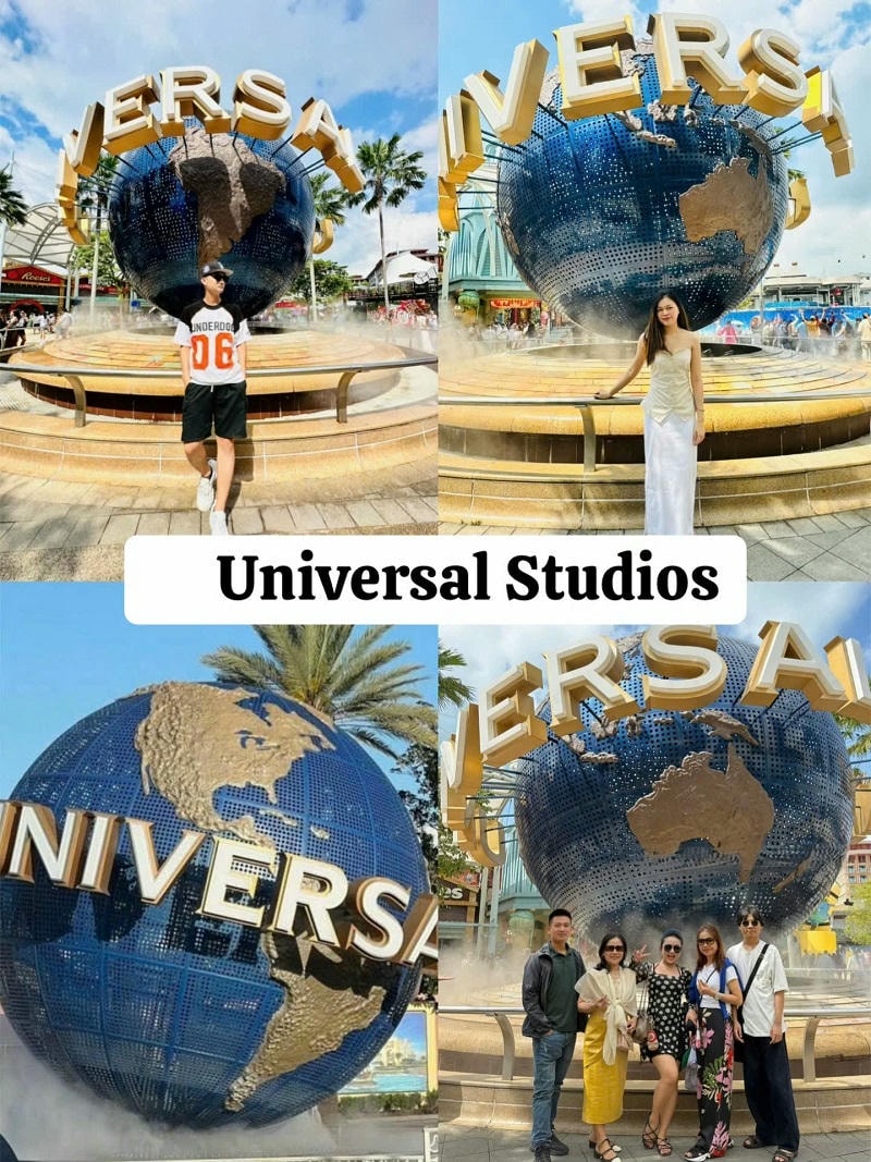  Ảnh các điểm du lịch nổi tiếng tại Singapore Universal Studios