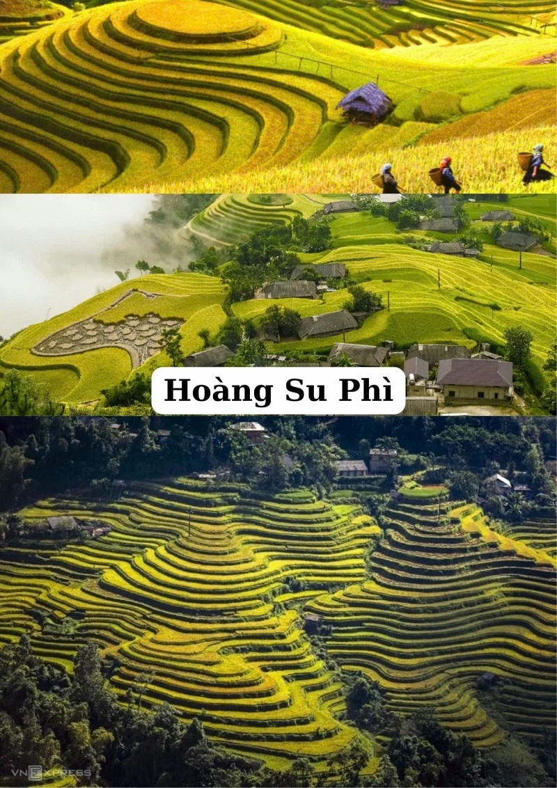 Ảnh các địa điểm du lịch tại Hà Giang Hoàng Su Phì