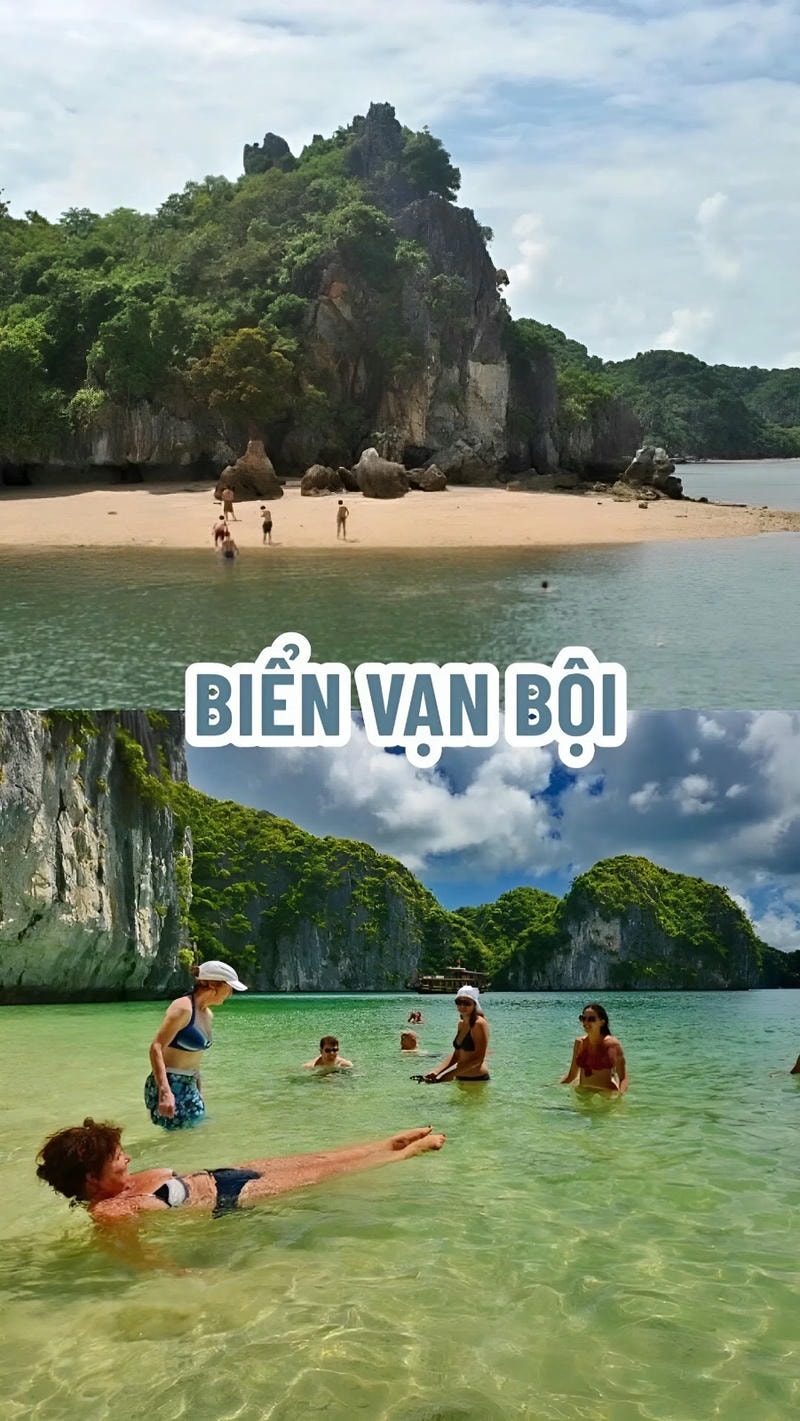 ảnh các địa điểm du lịch tại hải phòng biển vạn bội