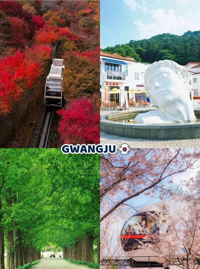 Ảnh các điểm du lịch tại Hàn Quốc Gwangju