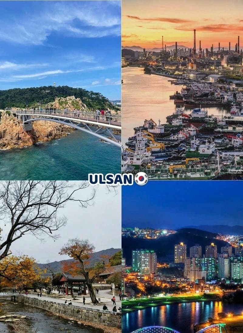 Ảnh các điểm du lịch tại Hàn Quốc Ulsan
