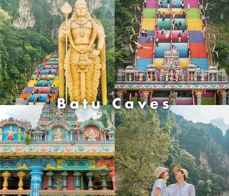Ảnh các điểm du lịch nổi tiếng tại Kuala Lumpur Động Batu