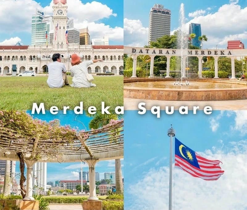 Ảnh các điểm du lịch nổi tiếng tại Kuala Lumpur Merdeka Square