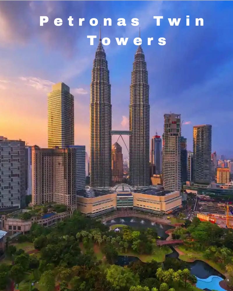 Ảnh các điểm du lịch nổi tiếng tại Kuala Lumpur Tháp đôi Petronas