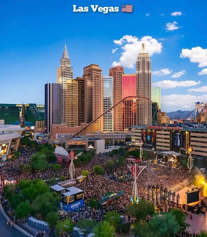 Ảnh các điểm du lịch nổi tiếng tại Mỹ Las Vegas