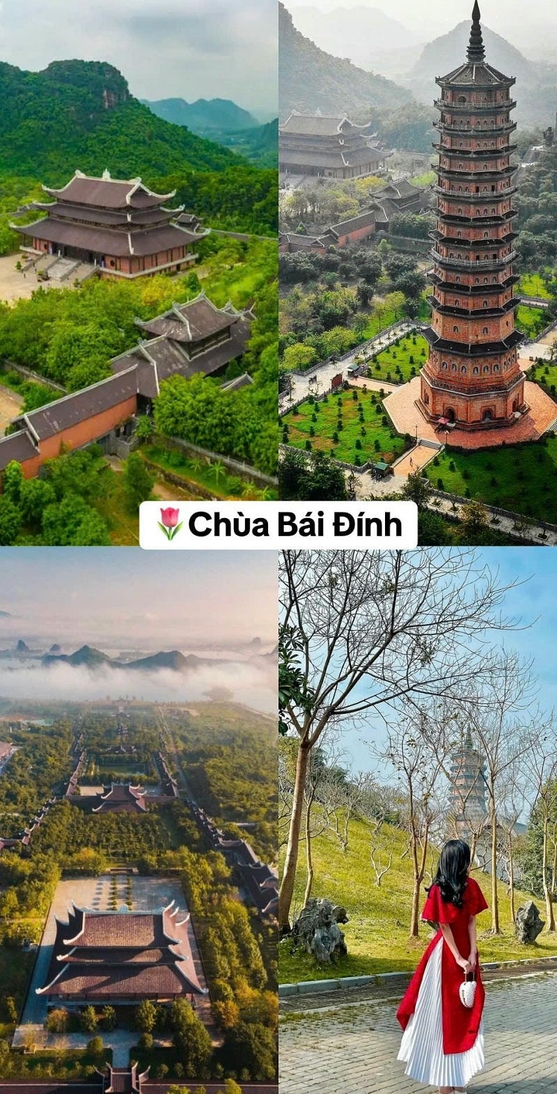 Ảnh các địa điểm du lịch tại Ninh Bình chùa Bái Đính