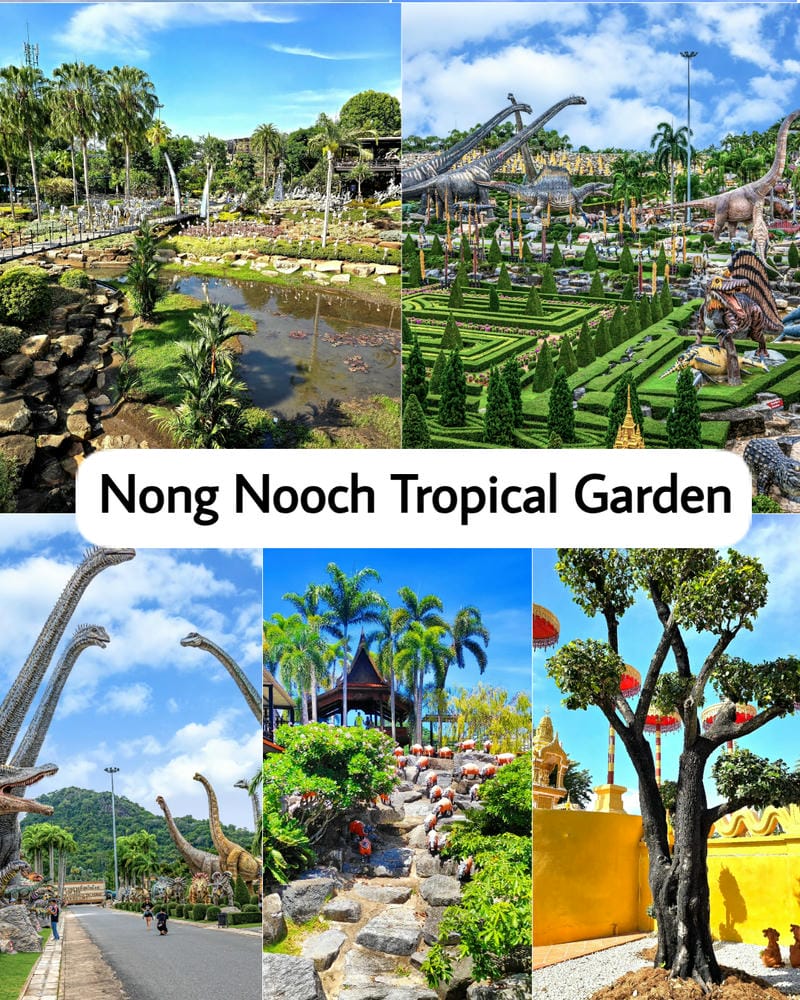 Ảnh các điểm du lịch tại Pattaya Nong Nooch Tropical Garden