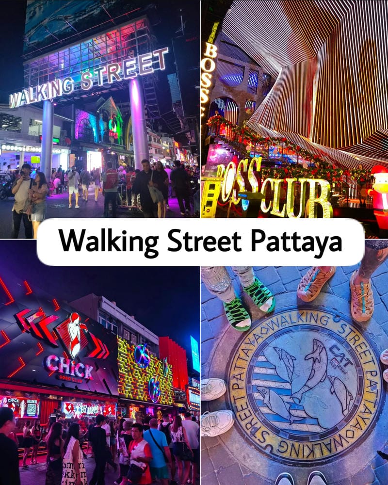  Ảnh các điểm du lịch tại Pattaya Walking Street Pattaya