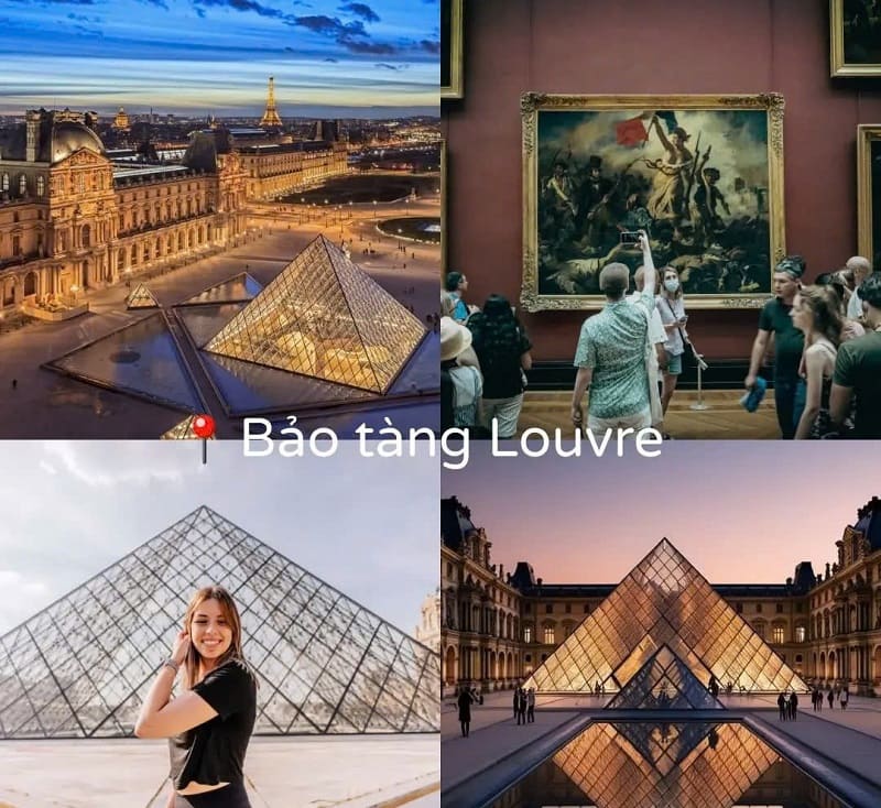 Ảnh các điểm du lịch tại Pháp Bảo tàng Louvre