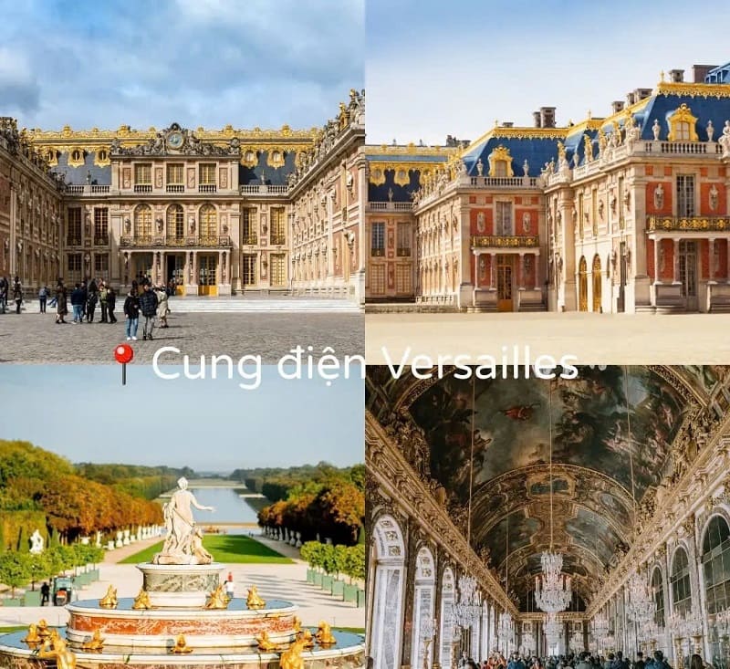 Ảnh các điểm du lịch tại Pháp Cung điện Versailles
