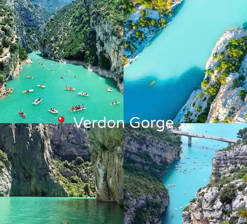 Ảnh các điểm du lịch tại Pháp Verdon Gorge