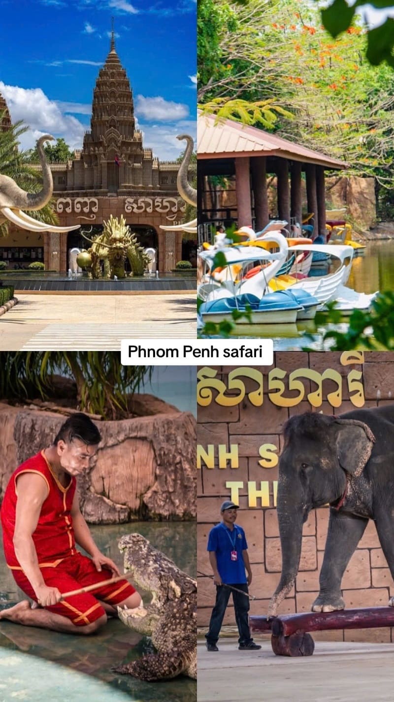 Ảnh các điểm du lịch tại PhnomPenh Phnom Penh Safari