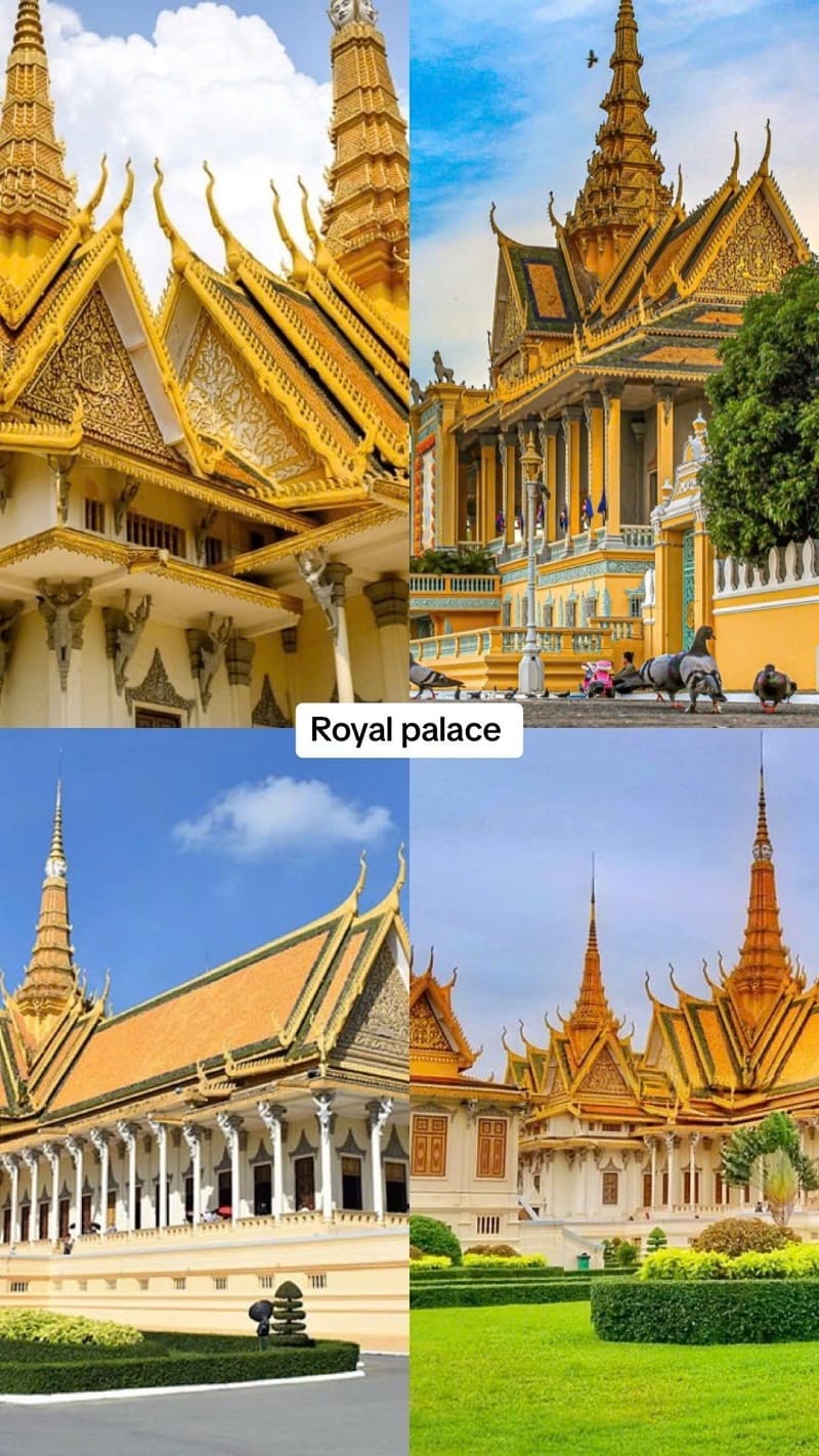 Ảnh các điểm du lịch tại PhnomPenh Royal Palace