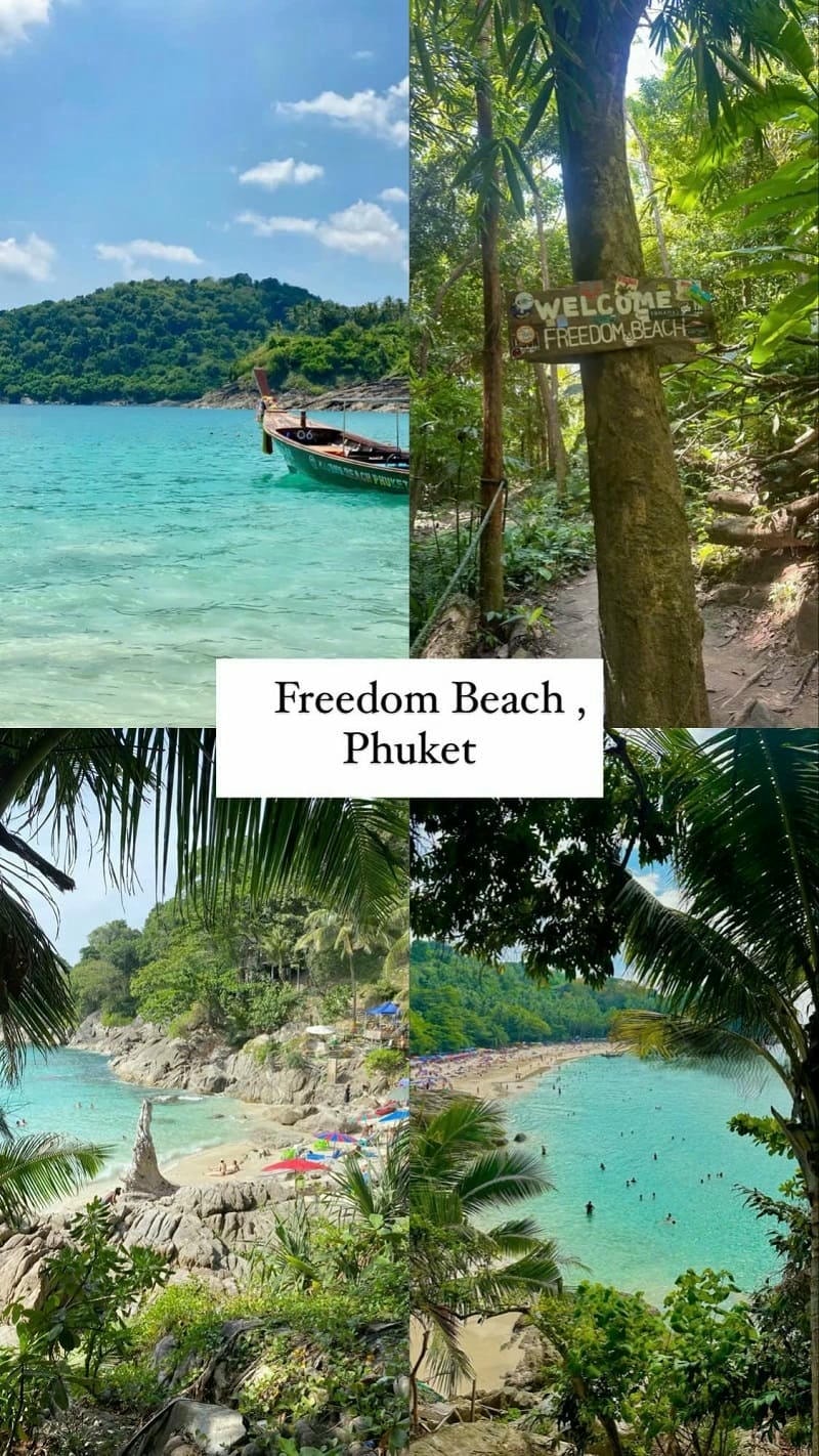 Ảnh các điểm du lịch nổi tiếng tại Phuket Freedom Beach