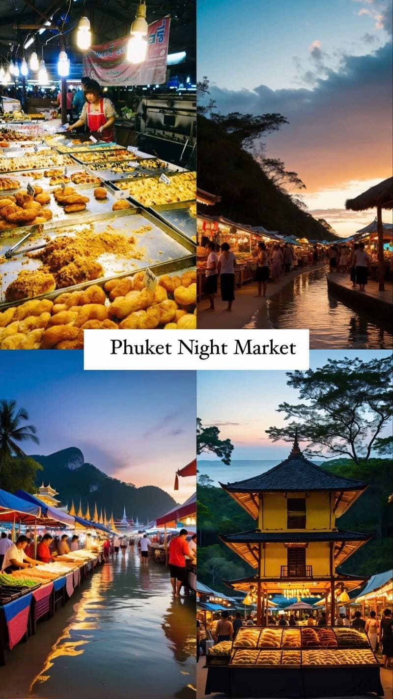 Ảnh các điểm du lịch nổi tiếng tại Phuket Phuket Weekend Night Market