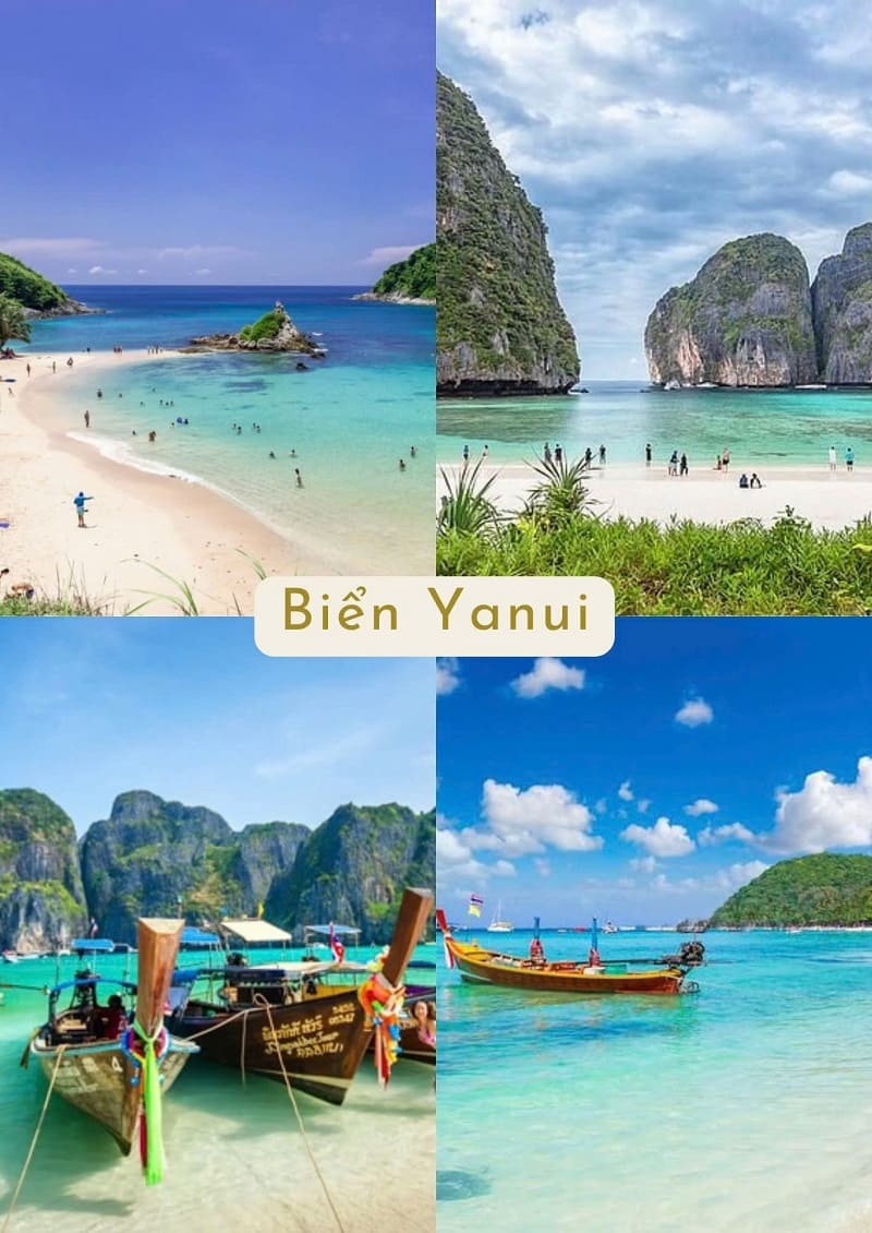 Ảnh các điểm du lịch nổi tiếng tại Phuket Bãi biển Yanui