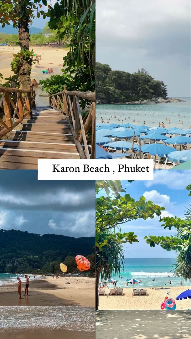 Ảnh các điểm du lịch nổi tiếng tại Phuket Karon Beach