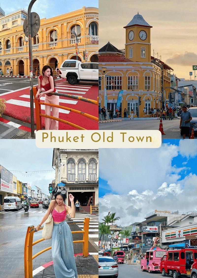 Ảnh các điểm du lịch nổi tiếng tại Phuket Phuket Old Town