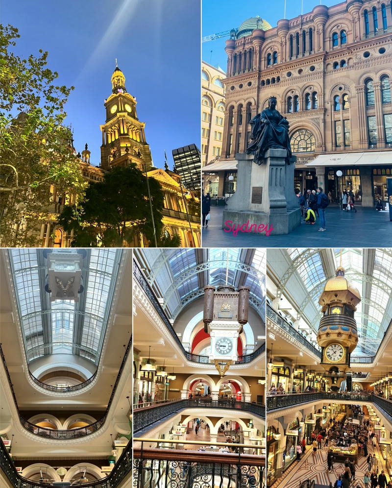 ảnh các điểm du lịch nổi tiếng tại sydney Queen Victoria Building (QVB)