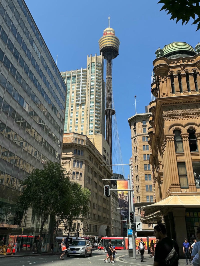 ảnh các điểm du lịch nổi tiếng tại sydney Sydney Tower Eye